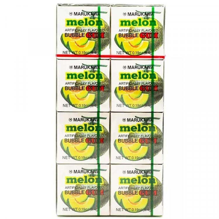 Жев. резинка Marukawa 5,4гр Дыня 4 шарика