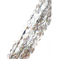 Дождь новогодний ПЭТ 09*100см "Волна" цв.серебро арт.95921 Дождь новогодний ПЭТ 09*100см "Волна" цв.серебро арт.95921
