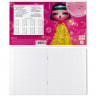 Тетрадь 12 листов клетка (ErichKrause) Bubble Girll выборочный УФ-лак ассорти арт.64826
