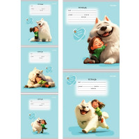 Тетрадь 12 листов клетка (Prof-Press) Лучшие друзья цветная мелованная обложка ассорти арт.12-4670 Тетрадь 12 листов клетка (Prof-Press) Лучшие друзья цветная мелованная обложка ассорти арт.12-4670