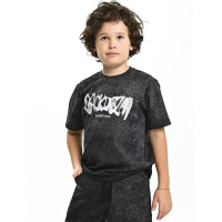 Футболка для мальчика арт.4455 цвет темно-серый Футболка для мальчика арт.4455 цвет темно-серый