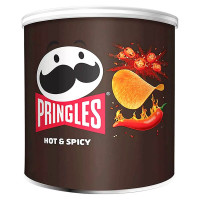 Чипсы Pringles 40гр  Hot&Spicy (Ст.12)