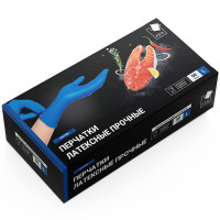 Перчатки латексные High Risk синие размер L без индивидуальной упаковки 1 пара Перчатки латексные High Risk синие размер L без индивидуальной упаковки 1 пара