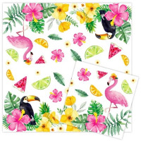 Салфетки Летнее время 12шт/наб. 33*33см арт.6072889