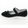 Туфли для девочки (KEDDO) черный верх-искусственный нубук подкладка-натуральная кожа артикул 956403/03-02