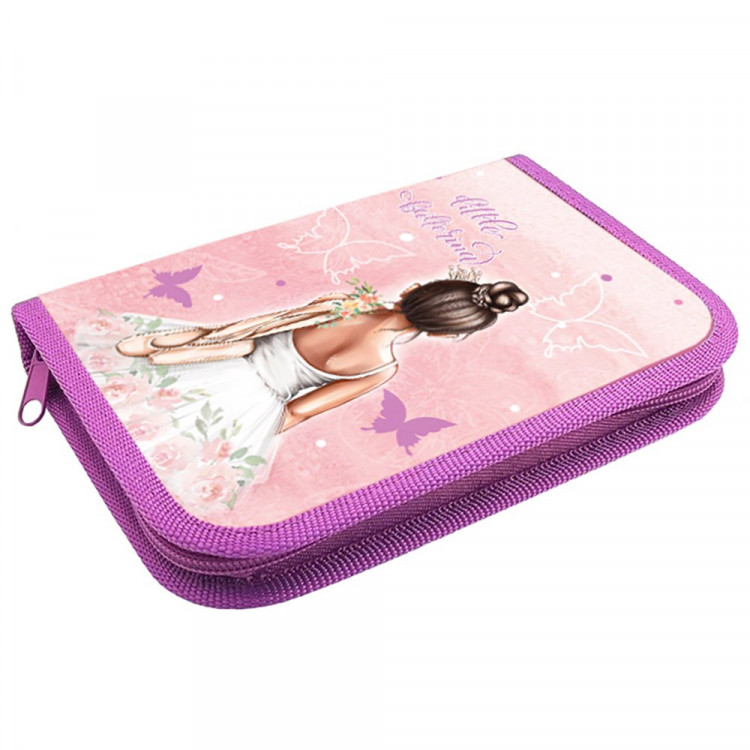 Пенал 1 отделение (Оникс) ПКТ 04-20 Балерина 190х130мм полиэстер