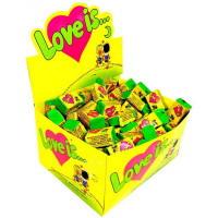 Жев. резинка LOVE IS 4,2гр кокос/ананас (Ст.100/20)