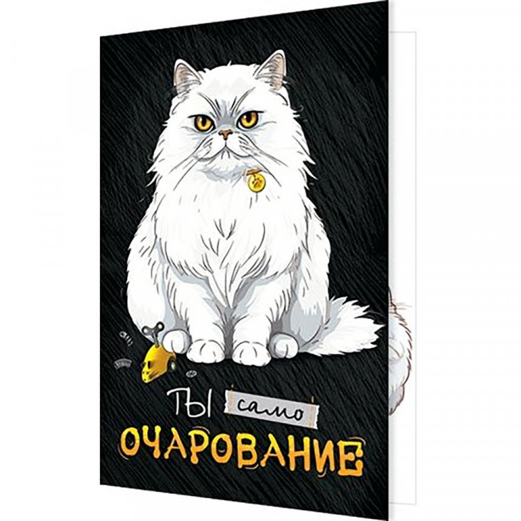 Открытка А5 "Ты само очарование" арт.2-04-3636 Открытка А5 "Ты само очарование" арт.2-04-3636
