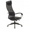 Кресло для руководителя пластик/ткань/сетка Бюрократ CH-607 черный
