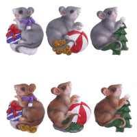 Магнит СГ "Мышка" 5см в ассортименте арт.743670