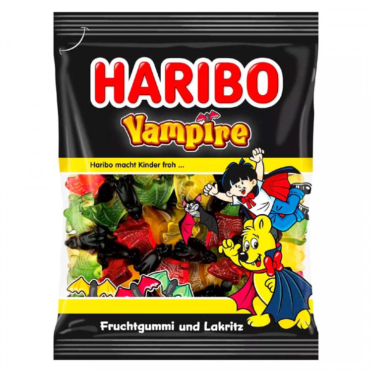 Жевательный мармелад Haribo Vampire 175гр  (Ст.36)