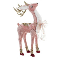 Игрушка декор. "Олень" 28см цв.розовый арт.793123 Игрушка декор. "Олень" 28см цв.розовый арт.793123