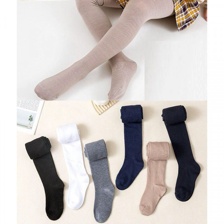 Колготки арт.2001 85% хлопок 15% полиамид гладкие однотонные цвет ассорти (DOVER)