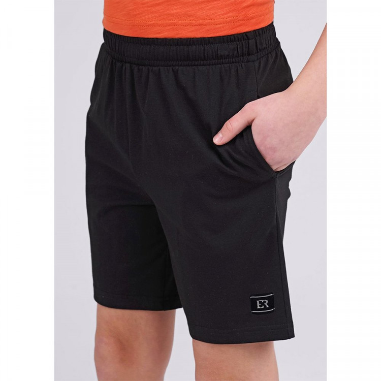 Шорты для мальчика артикул CLE 846589к размерный ряд 34/134-42/158 цвет черный Шорты для мальчика артикул CLE 846589к размерный ряд 34/134-42/158 цвет черный