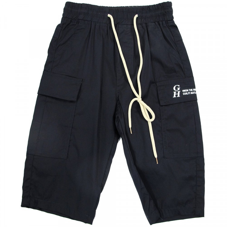 Шорты для мальчика (MULTIBRAND) артикул A5159-63 размерный ряд 28/110-30/122 цвет синий