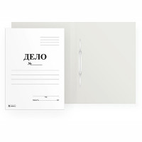 Скоросшиватель "ДЕЛО" 400 г/м2 мелованный картон арт.22051 (Ст.200)