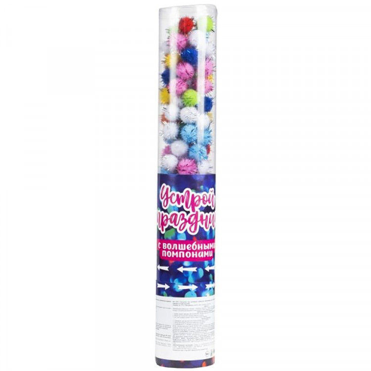 Пневмохлопушка "Праздничная" 30см арт.89219