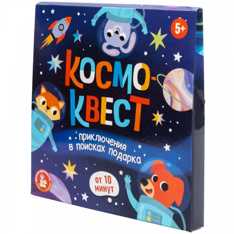 Игра настольная Квест. Космоквест Приключение на поиск подарка (ДК) арт.05690