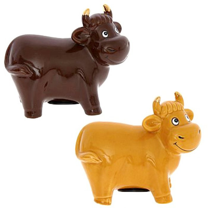 Копилка СГ "Коровка" 13см в ассортименте арт.754845 Копилка СГ "Коровка" 13см в ассортименте арт.754845