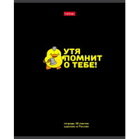 Тетрадь А5 клетка 48 листов скоба (Hatber) УтяКря выборочный лак ассорти арт 48Т5вмВ1