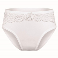 Трусы для девочки арт.5510/1 размер 28/98-104 100% х/б цвет белый Трусы для девочки арт.5510/1 размер 28/98-104 100% х/б цвет белый