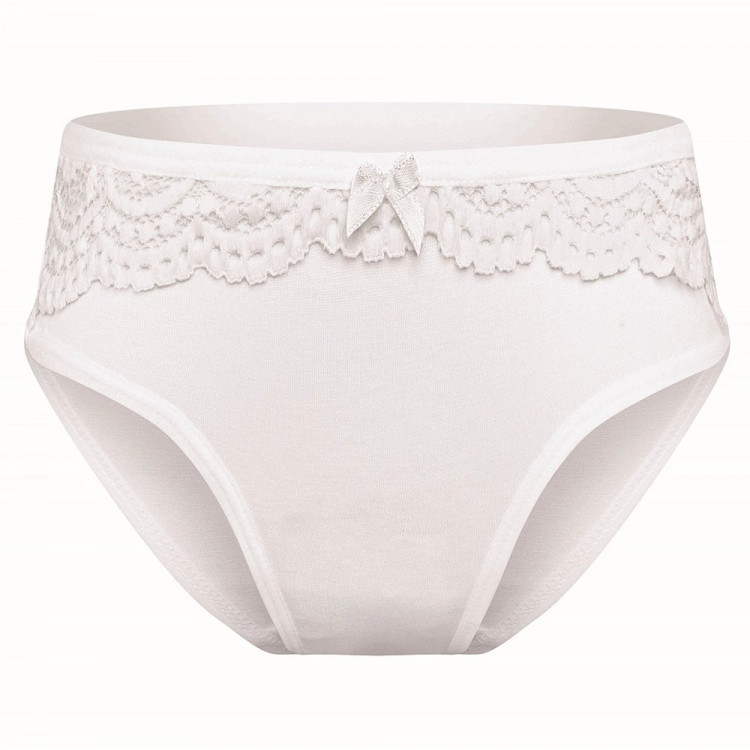 Трусы для девочки арт.5510/1 размер 28/98-104 100% х/б цвет белый Трусы для девочки арт.5510/1 размер 28/98-104 100% х/б цвет белый