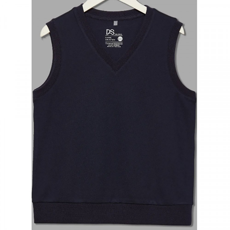 Жилет для мальчика (Делорас) арт.V71818FP цвет синий 3я полнота