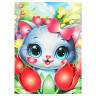 Игра Мозаика гелевая Котик в тюльпанах (MultiArt) 17x23см арт.GEL-122302 Игра Мозаика гелевая Котик в тюльпанах (MultiArt) 17x23см арт.GEL-122302