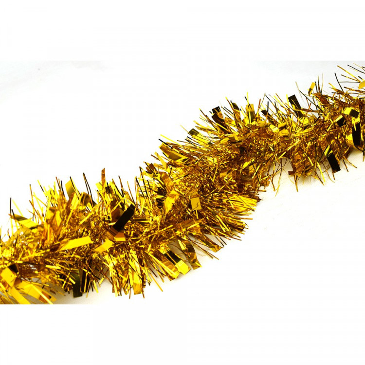 Мишура 09*200см "Золотые прииски" цв.золото арт.92303