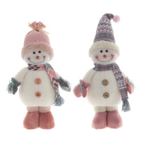 Игрушка декор. "Снеговик" 33см 2 вида арт.792886
